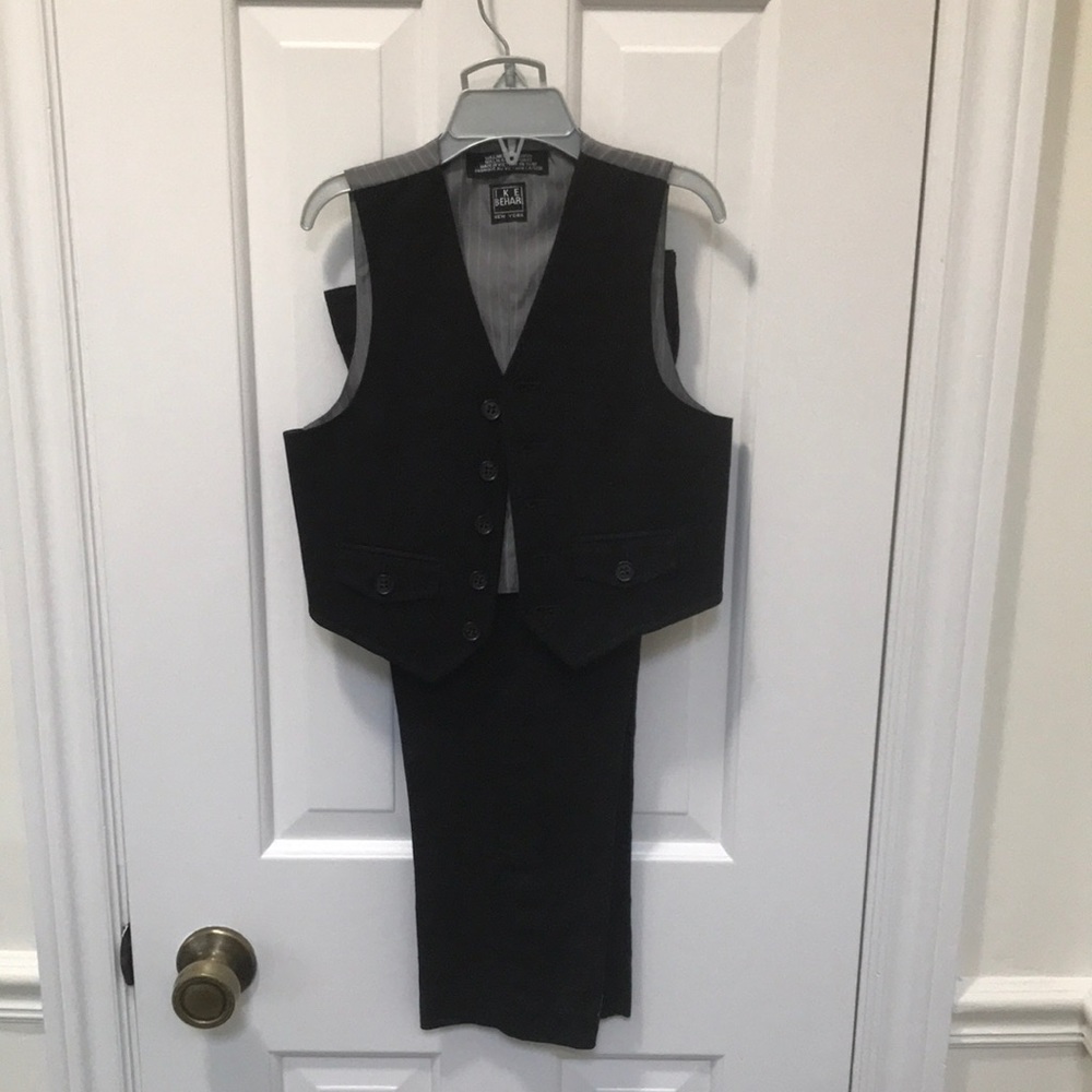 Boys vest and pants outfit